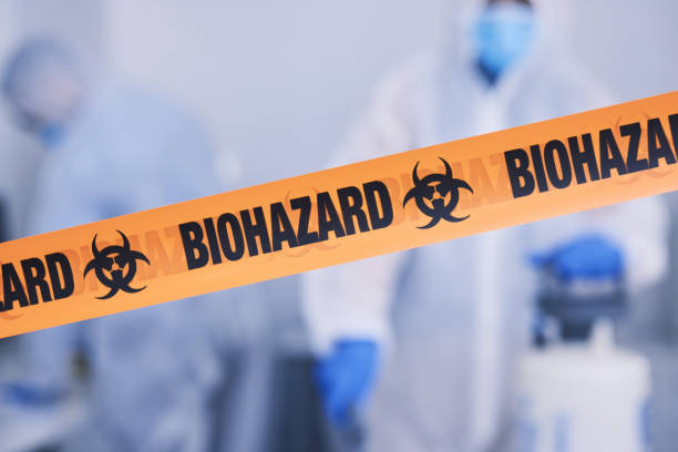 Professional Infectious Disease Decontamination technician working in Blue Ridge, GA